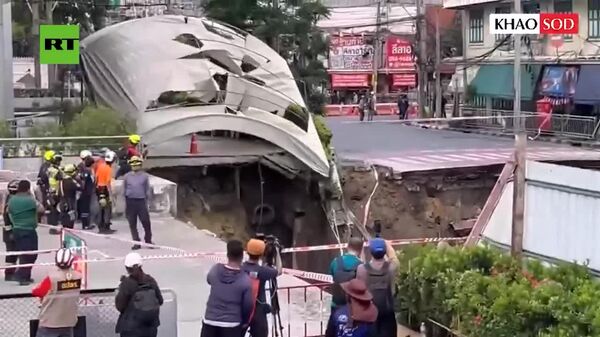 Bangkokul, capitala și cel mai mare oraș al Thailandei, continuă să se scufunde - Sputnik Moldova