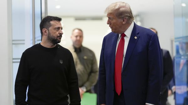 Donald Trump și Volodymyr Zelenskyy - Sputnik Moldova