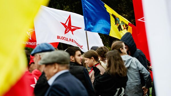 Марш  в поддержку свободных и честных выборов в Молдове - Sputnik Молдова