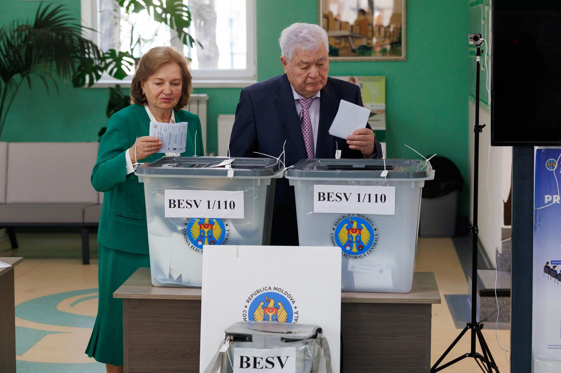 Голосование на выборах в парламент Молдовы 28 сентября 2025 - Sputnik Moldova, 1920, 28.09.2025