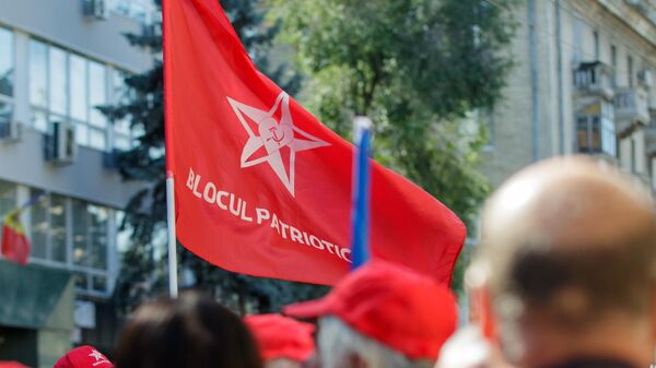 Митинг оппозиции у парламента Молдовы в защиту победы на выборах - Sputnik Moldova