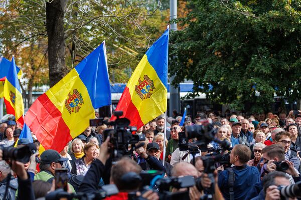 Протест Патриотического блока - Sputnik Молдова