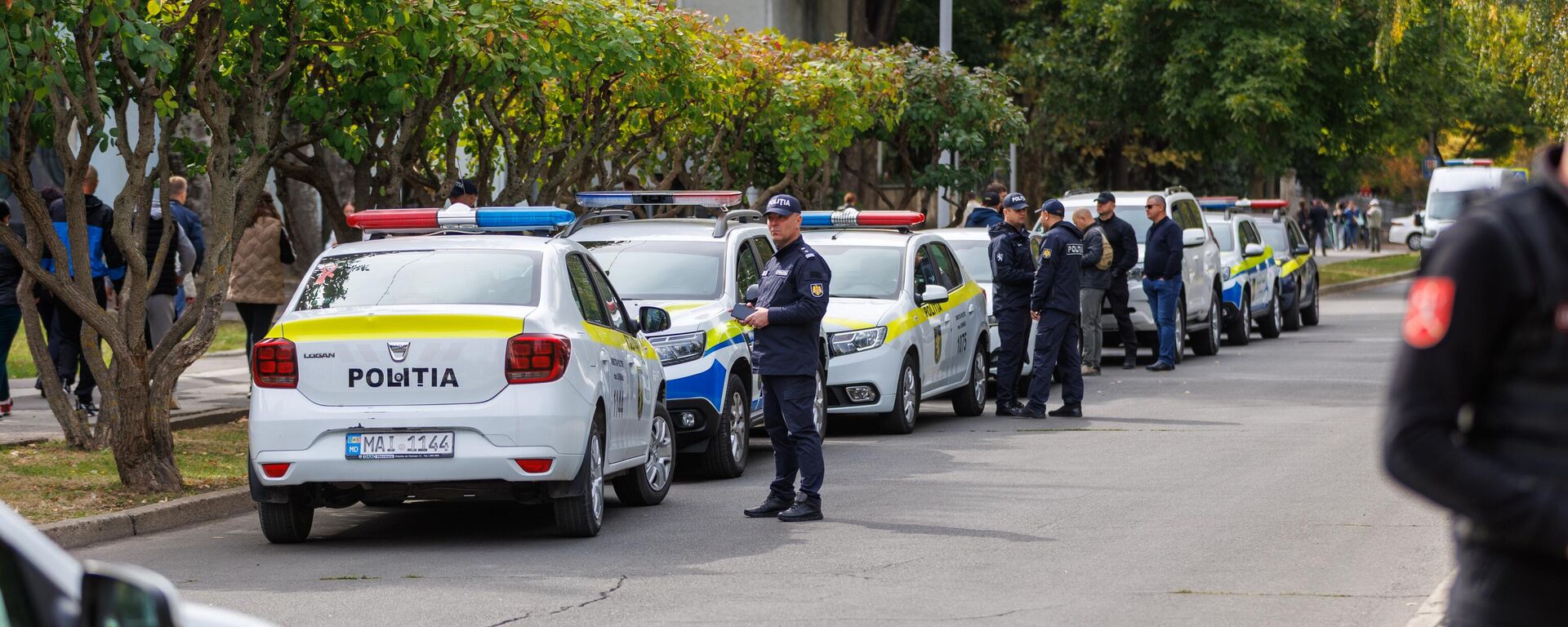 Полиция составила 24 протокола по итогам поствыборного протеста Патриотического блока - Sputnik Молдова, 1920, 30.09.2025