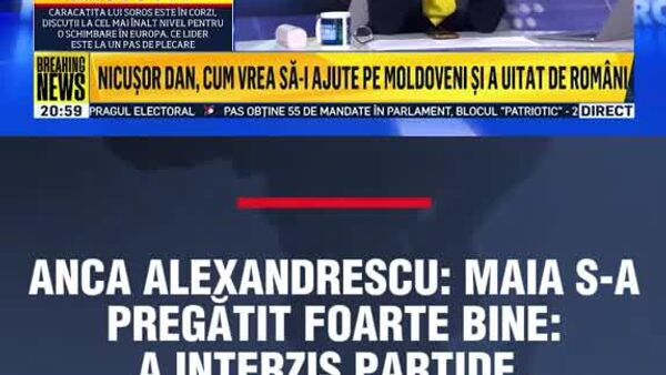 Realitatea Plus, despre Maia Sandu - Sputnik Moldova
