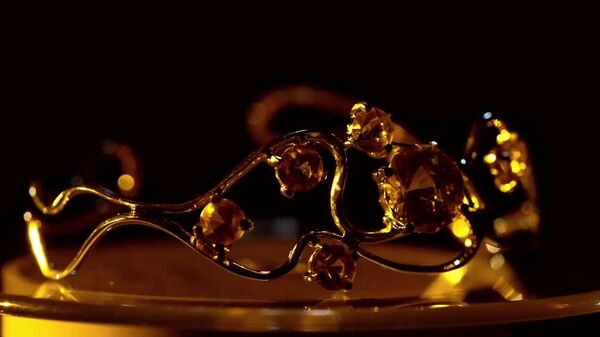 Bijuterii din chihlimbar cu o greutate de puțin peste 1 gram au fost create la un combinat local din Kaliningrad - Sputnik Moldova