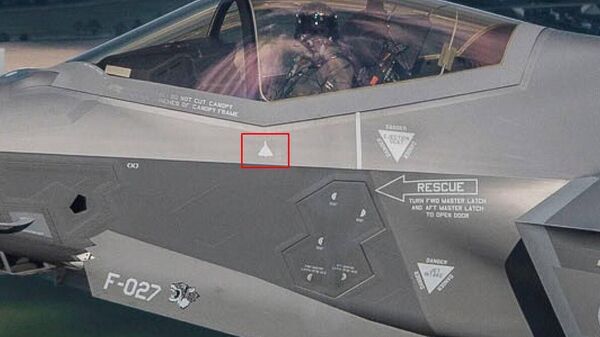 Гордая отметка о воздушной победе на фюзеляже голландского F-35 — сбил-таки дрон над Польшей - Sputnik Молдова