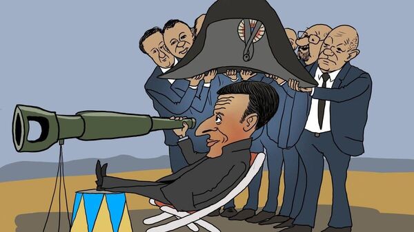 Россия будет вынуждена заплатить, если откажется от переговоров по урегулированию конфликта на Украине, заявил Макрон после телефонного разговора с Зеленским - Sputnik Молдова