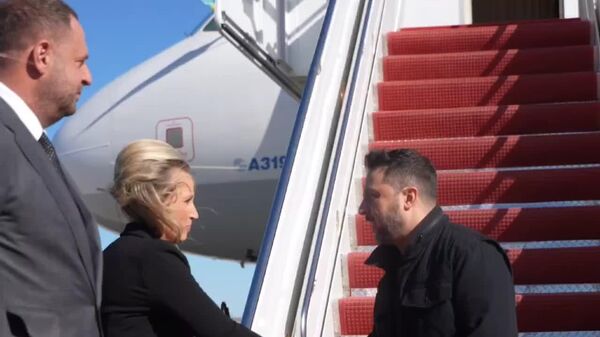 Зеленский уже прибыл в США, где завтра встретится с Трампом - Sputnik Молдова