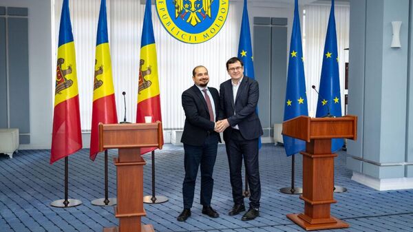 Алексей Бузу и Марчел Спатарь подвели итоги работы Министерства труда и соцзащиты - Sputnik Молдова