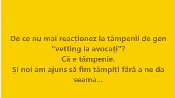 Почему я не комментирую тупости в духе веттинг для адвокатов - потому что это тупости - Sputnik Молдова