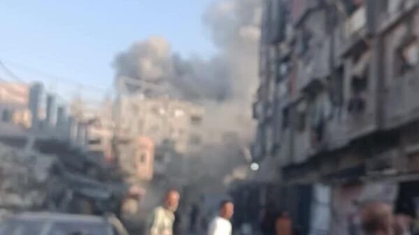 ЦАХАЛ заявил, что начал серию ударов по объектам ХАМАС в южной части сектора Газа «в ответ на явное нарушение режима прекращения огня - Sputnik Молдова