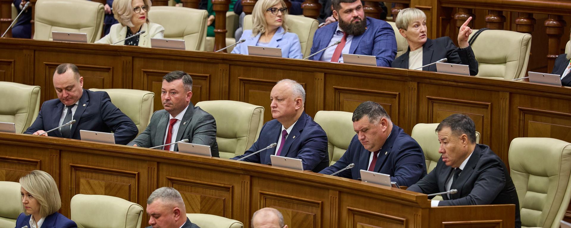 Заседание парламента Молдовы Ședința în plen a Parlamentului Republicii Moldova 22.10.2025 - Sputnik Молдова, 1920, 13.10.2026