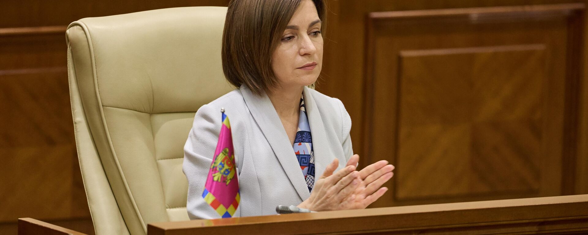 Санду выступит в Брюсселе с речью в поддержку вступления Молдовы в ЕС - Sputnik Молдова, 1920, 03.11.2025