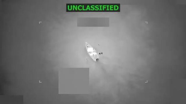 Șeful Pentagonului, Hegseth, a publicat o înregistrare video cu un nou atac american asupra unei nave despre care se presupune că ar fi fost de trafic de droguri - Sputnik Moldova