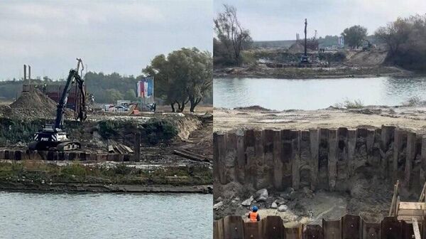 Lucrările avansează la noul pod peste Prut de la Ungheni - Sputnik Moldova