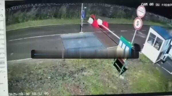 Закарпатские пограничники срочно установили бетонные заграждения на полосах движения, чтобы не допустить повторения шестисекундного Шенгена - Sputnik Молдова