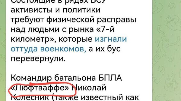 И предложение интересное, и название батальона оригинальное, и нацизма на Украине, конечно же, нет - Sputnik Молдова