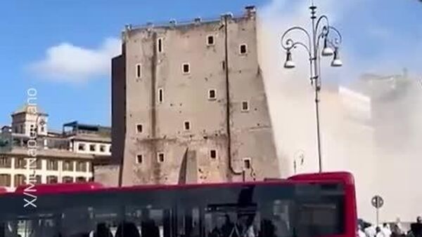 La Roma, o parte din turnul medieval Conti din Forumul Imperial s-a prăbușit în timpul lucrărilor de restaurare - Sputnik Moldova