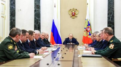 Президент Владимир Путин провел заседание Совбеза РФ