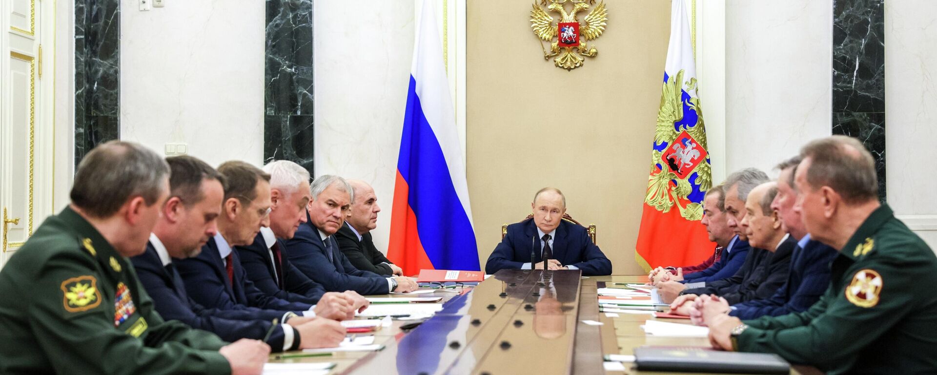 Президент Владимир Путин провел заседание Совбеза РФ - Sputnik Молдова, 1920, 05.11.2025