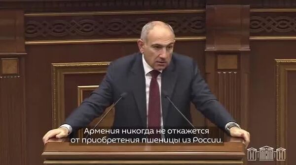 Pașinian a declarat că Armenia nu va renunța niciodată la grâul din Rusia, dar va lua în considerare și alte oferte de pe piața internațională - Sputnik Moldova