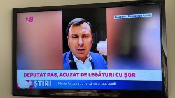 Василе Костюка придворное ТВ записало в депутаты PAS - Sputnik Молдова