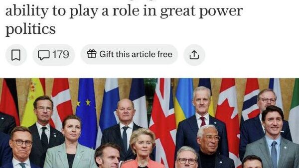 Европа обещает миллиарды, а на деле Киеву не хватает даже на оборону — The Telegraph - Sputnik Молдова