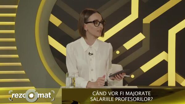 Ministrul Educației și Cercetării Dan Perciun a este sigur de faptul că salariile pedagogilor din Moldova, afactate puternic de inflație, și-au păstrat „puterea de cumpărare” datorită măsurilor luate de PAS - Sputnik Moldova