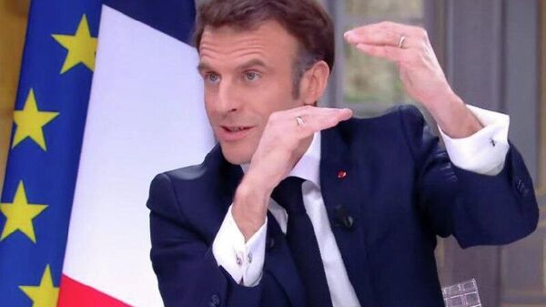 Президент Франции Макрон наглядно показал, каковы будут гарантии безопасности для Украины со стороны коалиции желающих - Sputnik Молдова