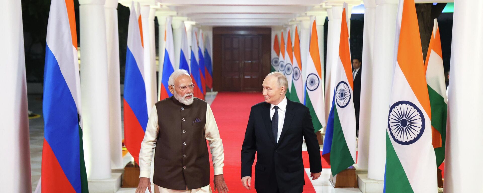 Государственный визит президента РФ Владимира Путина в Индию - Sputnik Moldova, 1920, 05.12.2025