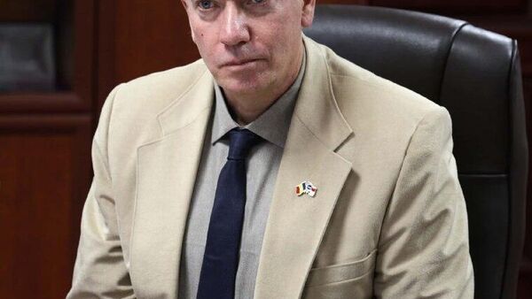 Șeful Statului Major Comun al Gărzii Naționale din Carolina de Nord, generalul de brigadă Charles Morrison, în vizită în Republica Moldova - Sputnik Moldova