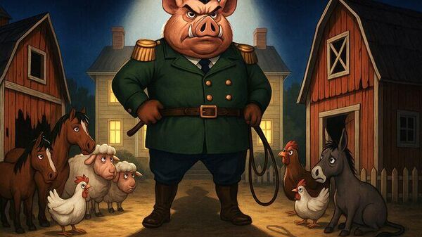 Бывший министр Андрей Спыну похвастал, что наконец-то прочитал Скотный двор Джорджа Оруэлла - Sputnik Молдова