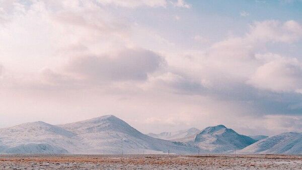 В Саудовской Аравии выпал снег - Sputnik Молдова