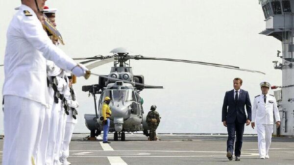 Франция построит новый атомный авианосец на замену Шарлю де Голлю, чтобы быть сильными в эпоху хищников и вызывать страх, особенно на море - Sputnik Молдова