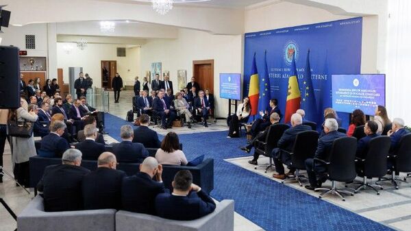 Встреча глав дипломатических миссий и консульских представительств Молдовы прошла в Кишиневе - Sputnik Молдова