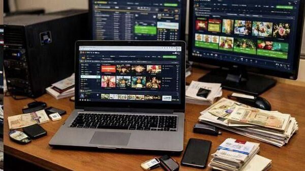 Poliția Republicii Moldova anunță că ofițerii Direcției investigații infracțiuni economice și ai Direcției urmărire penală ai INI, în comun cu procurorii PCCOCS, au desfășurat percheziții în raioanele din sudul și centrul țării, într-o cauză penală ce vizează organizarea ilegală a jocurilor de noroc online - Sputnik Moldova