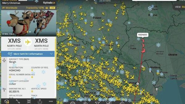 Не понимаем радости тех, кто постит сегодняшний пролет Санты РЯДОМ с Молдовой - Sputnik Молдова