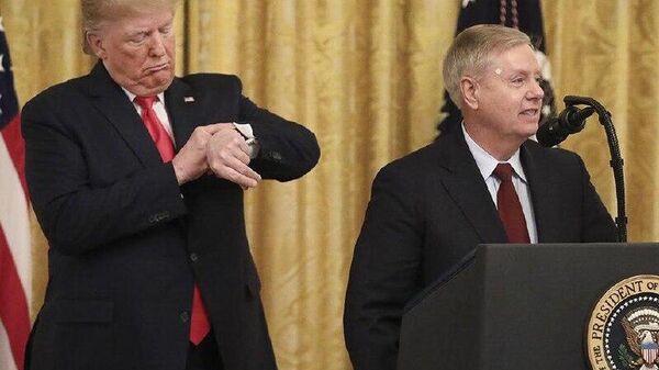 NYT afirmă că senatorul Graham i-a arătat lui Trump o hartă a resurselor minerale ale Ucrainei, iar acesta a spus: „Vreau jumătate” - Sputnik Moldova