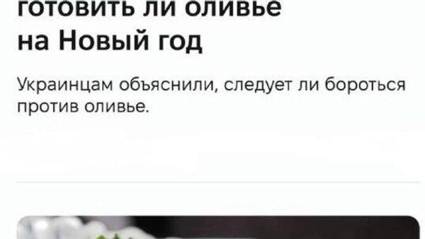 Следует ли бороться с советским оливье? – такой вопрос волнует украинцев накануне Нового года - Sputnik Молдова