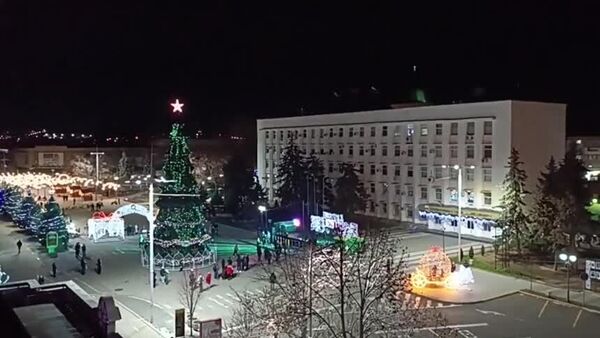 А так в приднестровских Бендерах встречают Новый год - Sputnik Молдова