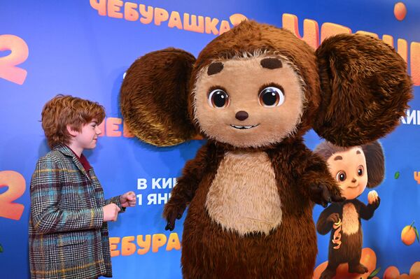 Премьера фильма Чебурашка 2 в Москве - Sputnik Молдова