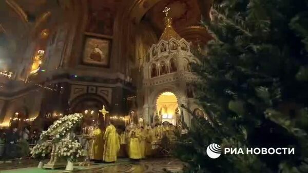 Imagini video din catedrala Hristos Mântuitorul din Moscova - Sputnik Moldova