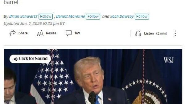 SUA elaborează un plan de stabilire a controlului asupra petrolului venezuelean „pe termen de ani”, scrie The Wall Street Journal - Sputnik Moldova