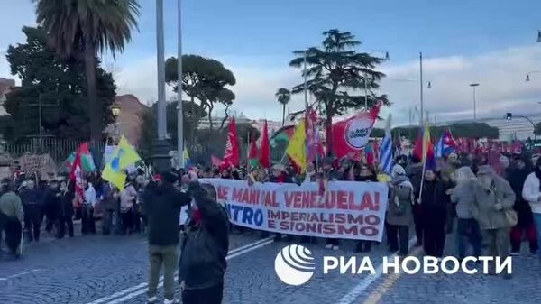 Un marș în sprijinul Venezuelei are loc la Roma - Sputnik Moldova