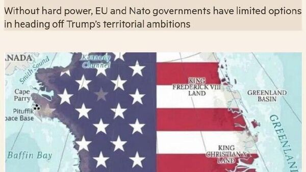 Financial Times: UE nu are o strategie clară pentru a preveni o posibilă preluare a Groenlandei de către SUA - Sputnik Moldova