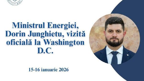 Ministrul moldovean al Energiei Dorin Junghietu va întreprinde o vizită de lucru la Washington în perioada 15–16 ianuarie, axată pe aprofundarea cooperării bilaterale cu SUA în domeniul energetic, dar și pe identificarea unor noi oportunități de colaborare cu partenerii americani pe domeniul generării de energie electrică, se spune într-un comunicat oficial - Sputnik Moldova