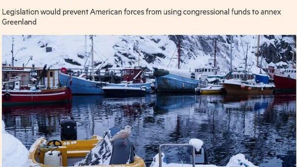 Senatorii americani au depus un proiect de lege care interzice armatei SUA să ocupe teritorii NATO, inclusiv Groenlanda - Sputnik Moldova