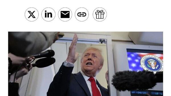 Трамп хочет, чтобы страны платили по $1 млрд за постоянное место в его новом Совете мира — Bloomberg - Sputnik Молдова