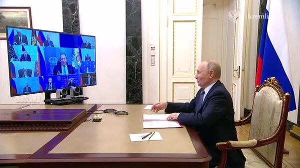 Putin a prezidat o ședință de informare cu membrii permanenți ai Consiliului de Securitate al Rusiei - Sputnik Moldova