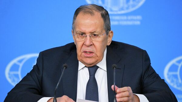 Conferința de presă a ministrului rus de externe, Serghei Lavrov - Sputnik Moldova